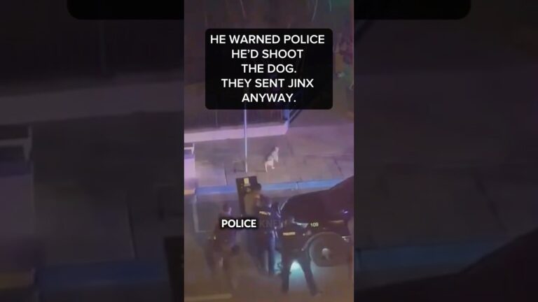 Wilford Robert Deweese and K9 Jinx