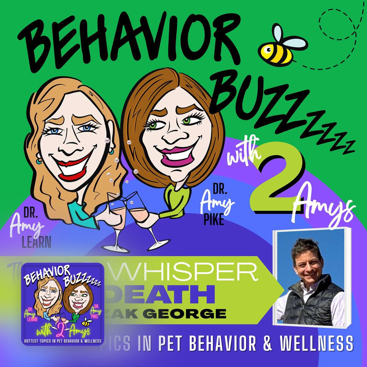 Behavior Buzz episode artwork featuring Zak George